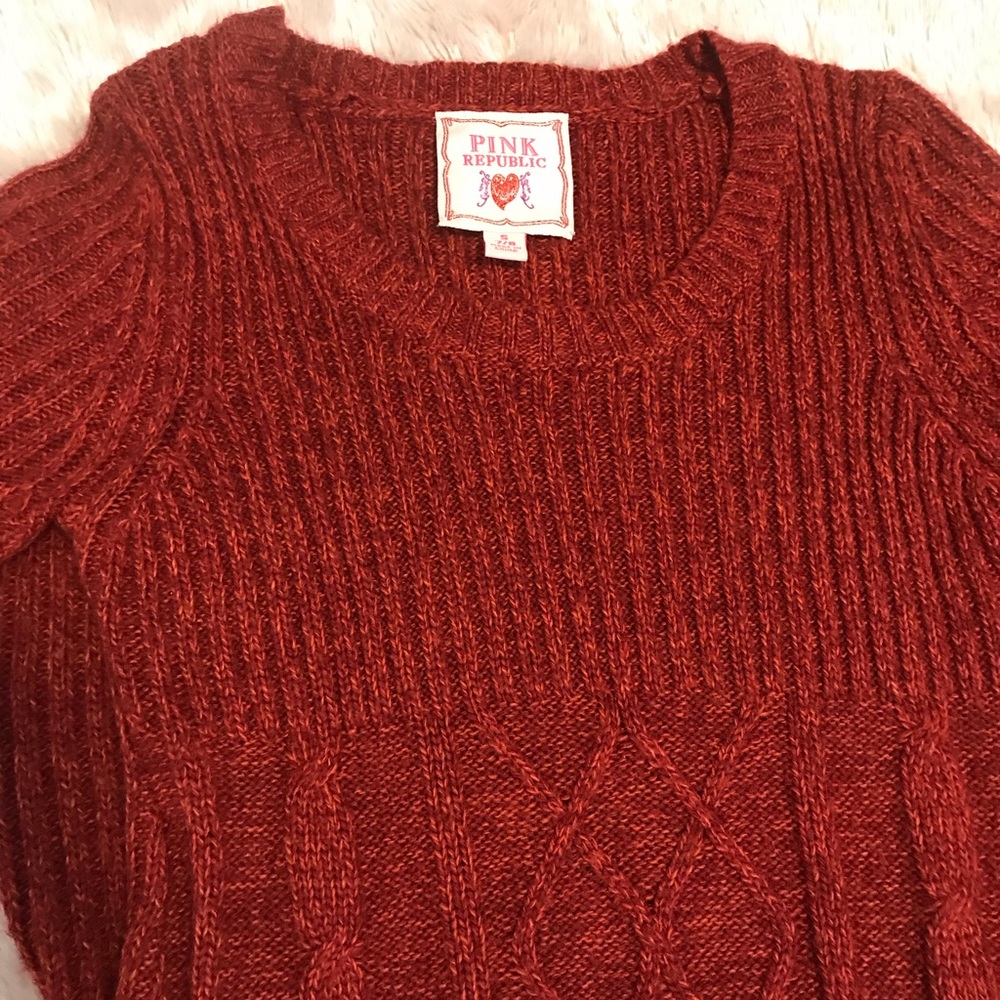 Pink Republic sweater dress